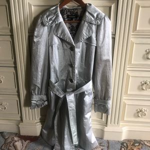 Silver Guess Trench Coat
